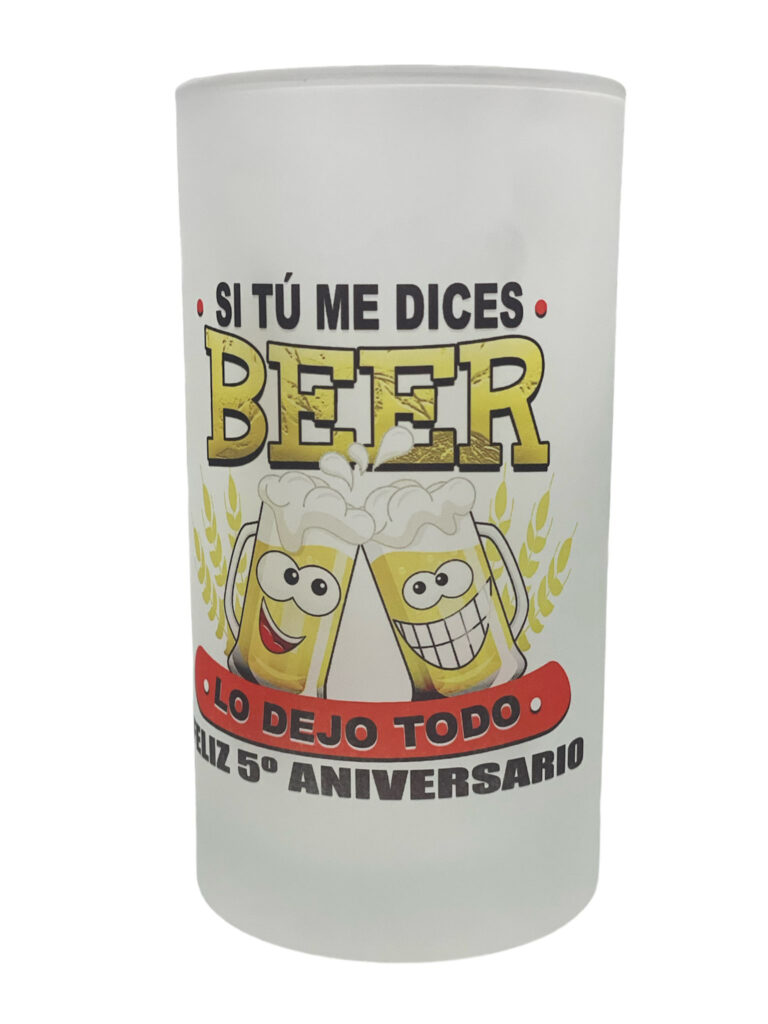 JARRA CERVEZA PERSONALIZADA